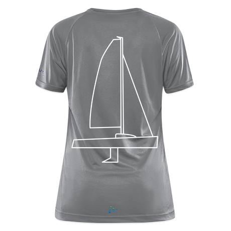 J70 - Techline Tee Backbeat (w) - Vintage Grau