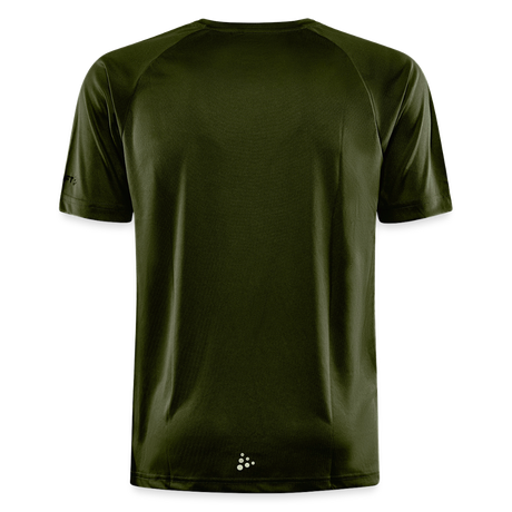 J70 - Techline Tee Frontmark (m) - Moosgrün