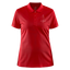 J70 - CrewPolo Frontmark (w) - Rot