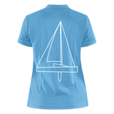 R-Boot - CrewPolo Backbeat (w) - Saphirblau