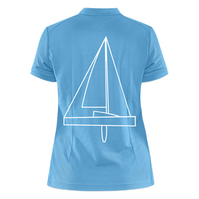 R-Boot - CrewPolo Backbeat (w) - Saphirblau