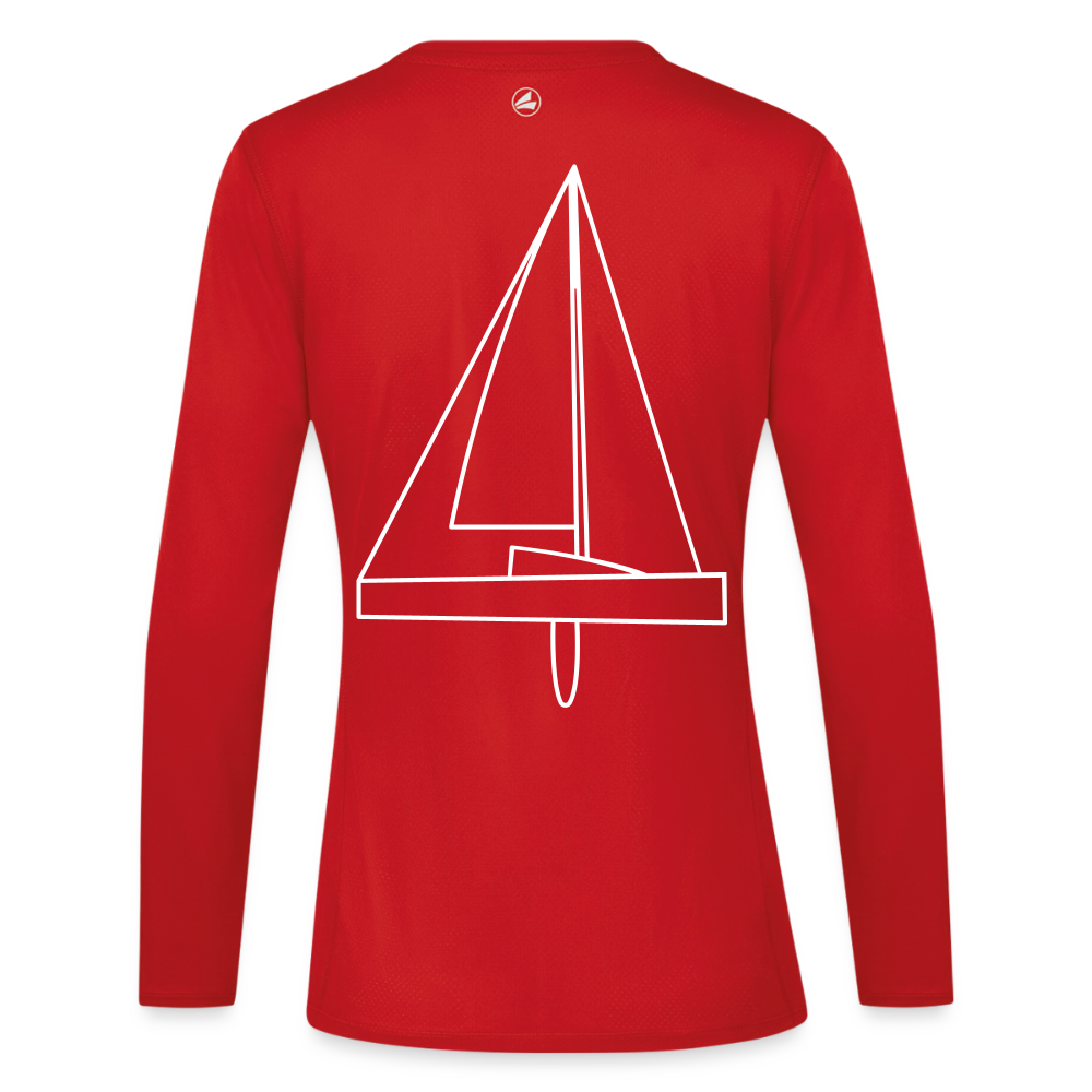 R-Boot - Techline LongSleeve Backbeat (w) - Rot