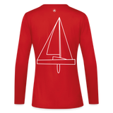 R-Boot - Techline LongSleeve Backbeat (w) - Rot