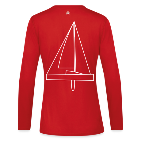 R-Boot - Techline LongSleeve Backbeat (w) - Rot