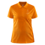 J70 - CrewPolo Frontmark (w) - Hellorange meliert