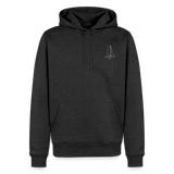 J70 - Deckhood Frontmark (m) - Anthrazit meliert