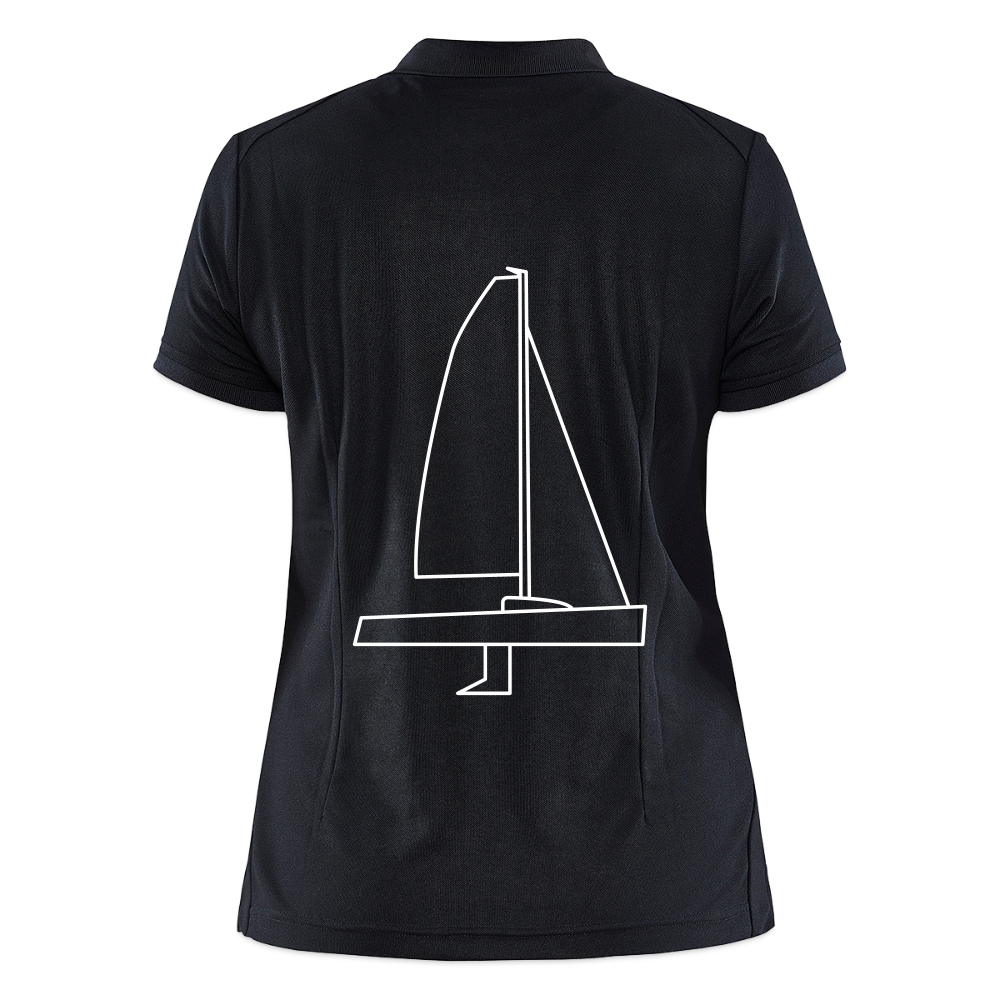 J70 - CrewPolo Backbeat (w) - Schwarz