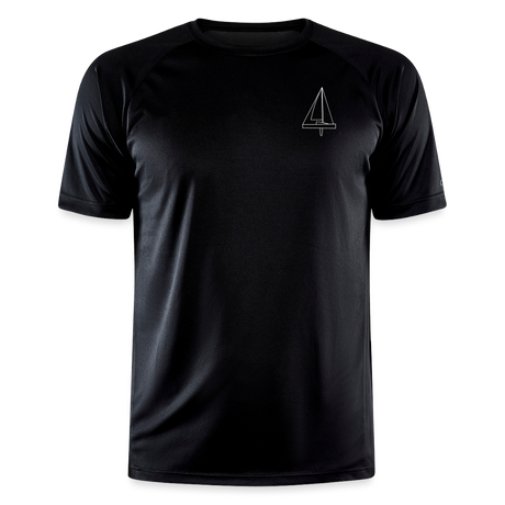 R-Boot - Techline Tee Frontmark (m) - Schwarz